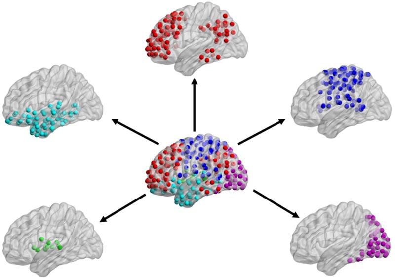 Visual attention modularity analysis